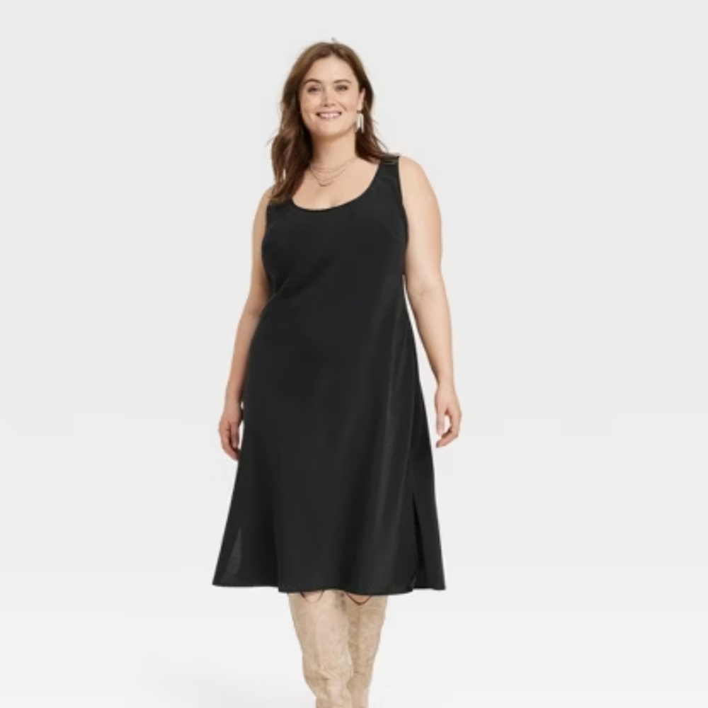 Midi Slip Dress Universal Thread XXL